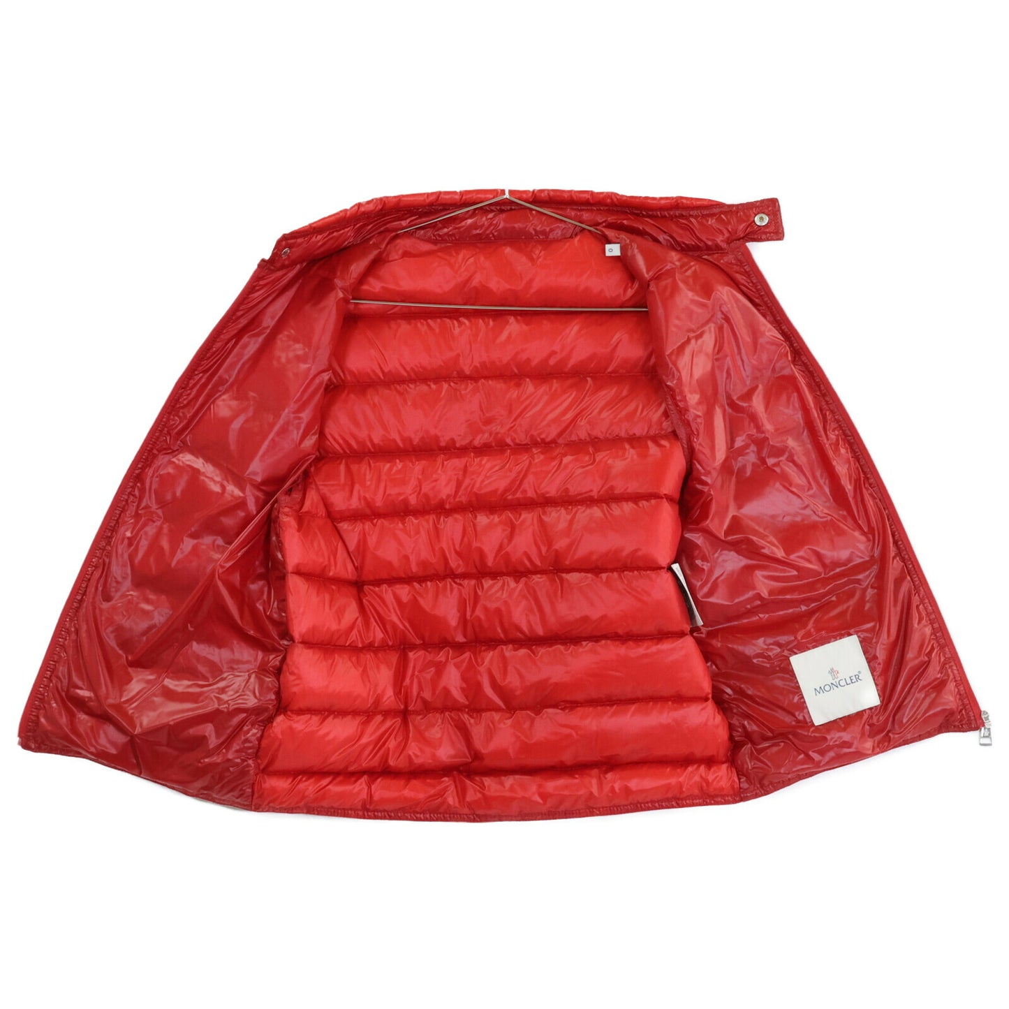 MONCLER GUI Down Vest Red Size 1