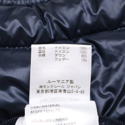 MONCLER 43321 GUI Down Vest Navy Size 2