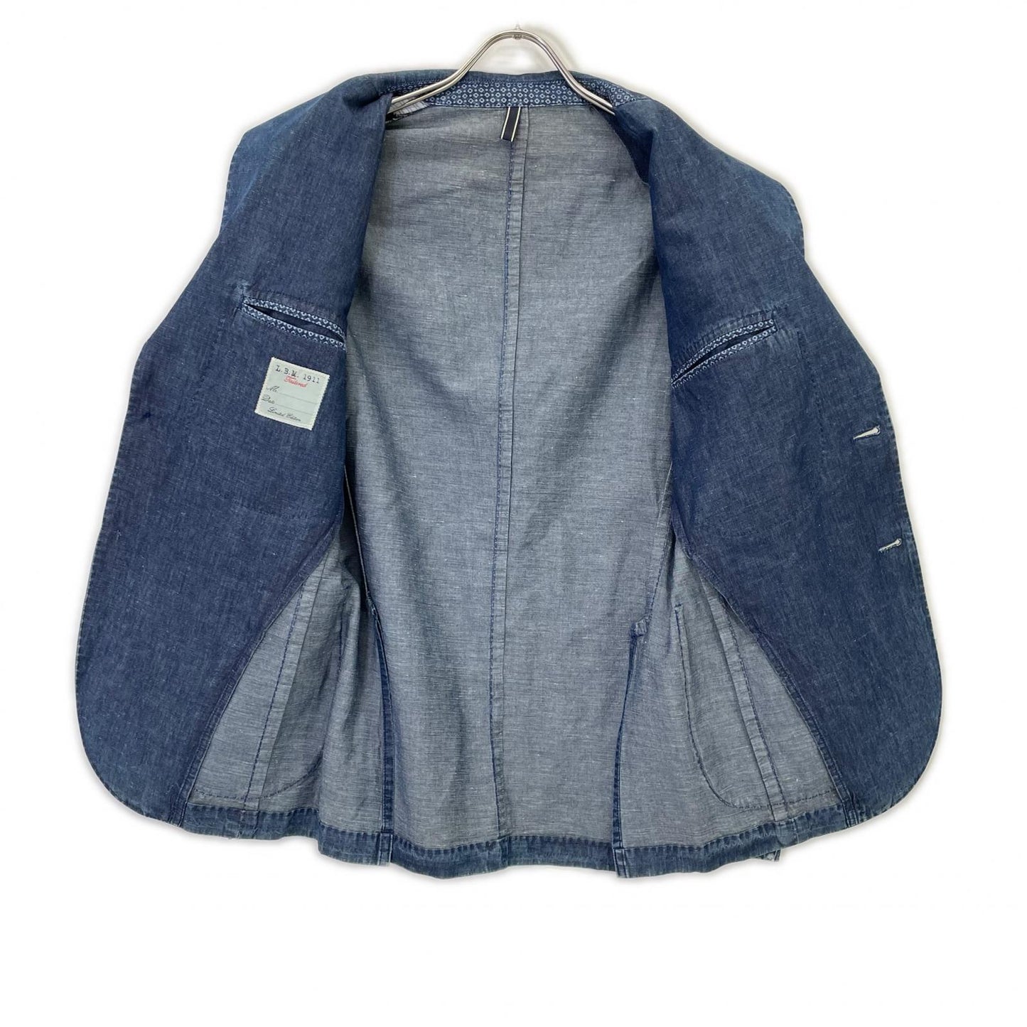 L.B.M.1911 Blue Denim 2B Jacket