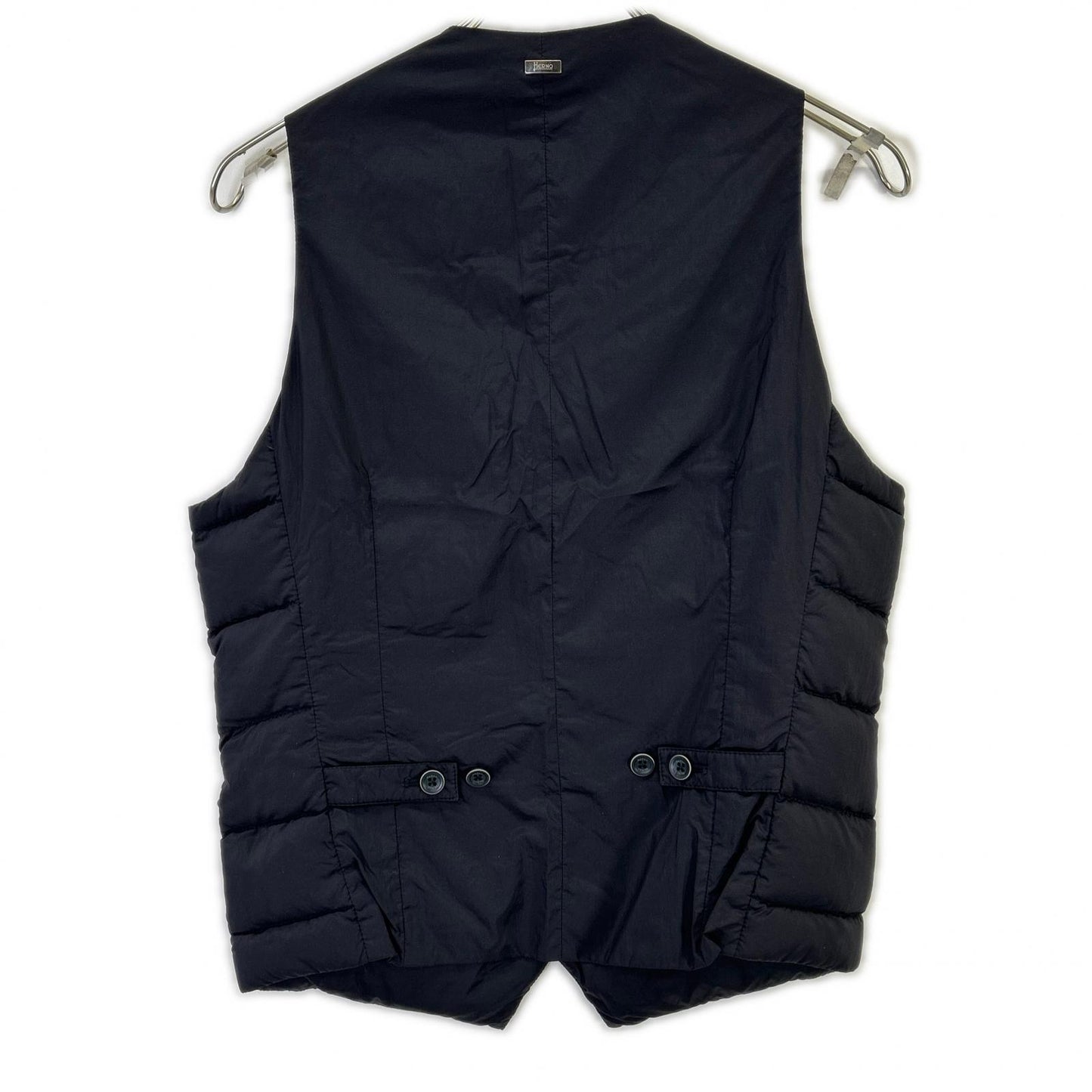 HERNO Black Light Down Vest
