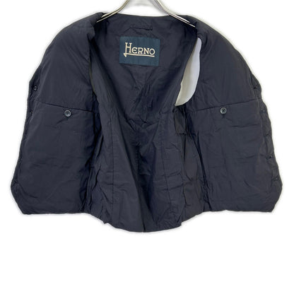 HERNO Black Light Down Vest