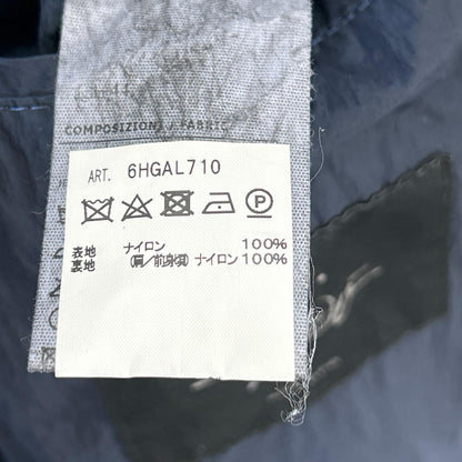 hevo Navy Garment Dye Fly-front Coat