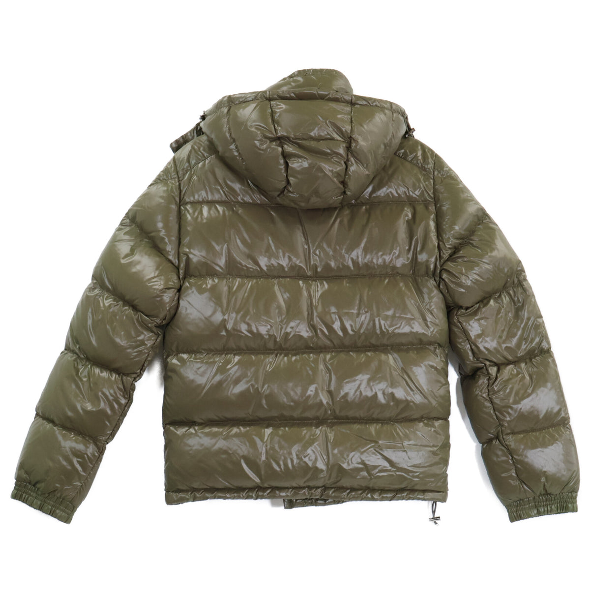 MONCLER K2 Hooded Down Jacket Khaki Size 1
