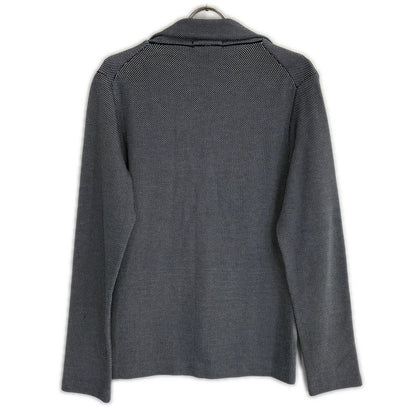 LARDINI Blue Cotton Jersey Jacket Size XXS
