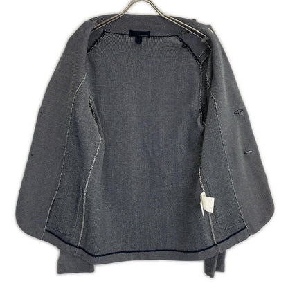 LARDINI Blue Cotton Jersey Jacket Size XXS