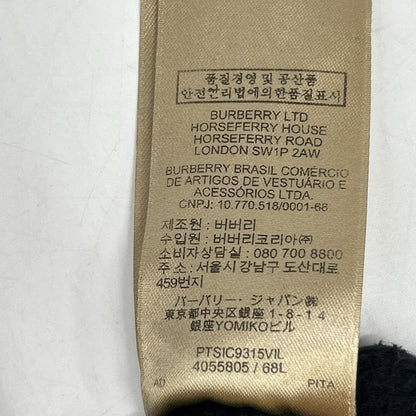 BURBERRY Logo Embroidered Sweatshirt Size M