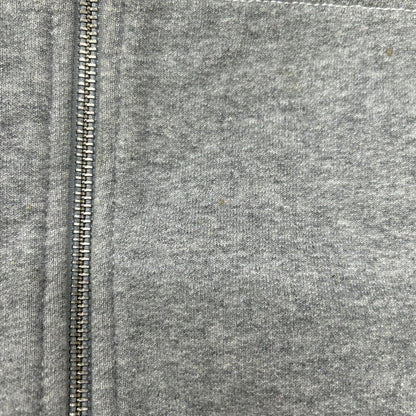 stussy Double Face Label Full Zip Hoodie Size L