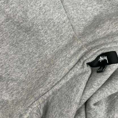 stussy Double Face Label Full Zip Hoodie Size L