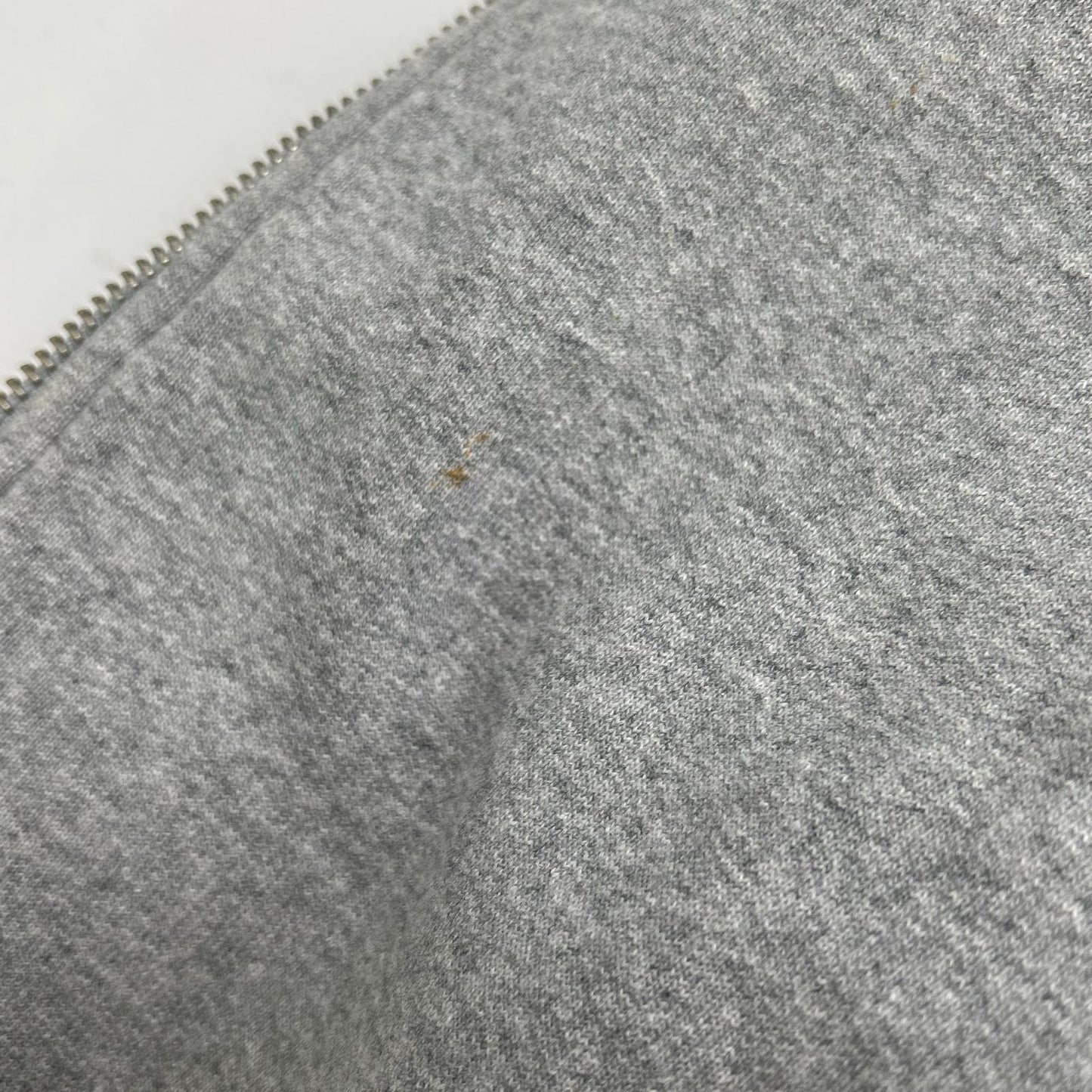 stussy Double Face Label Full Zip Hoodie Size L