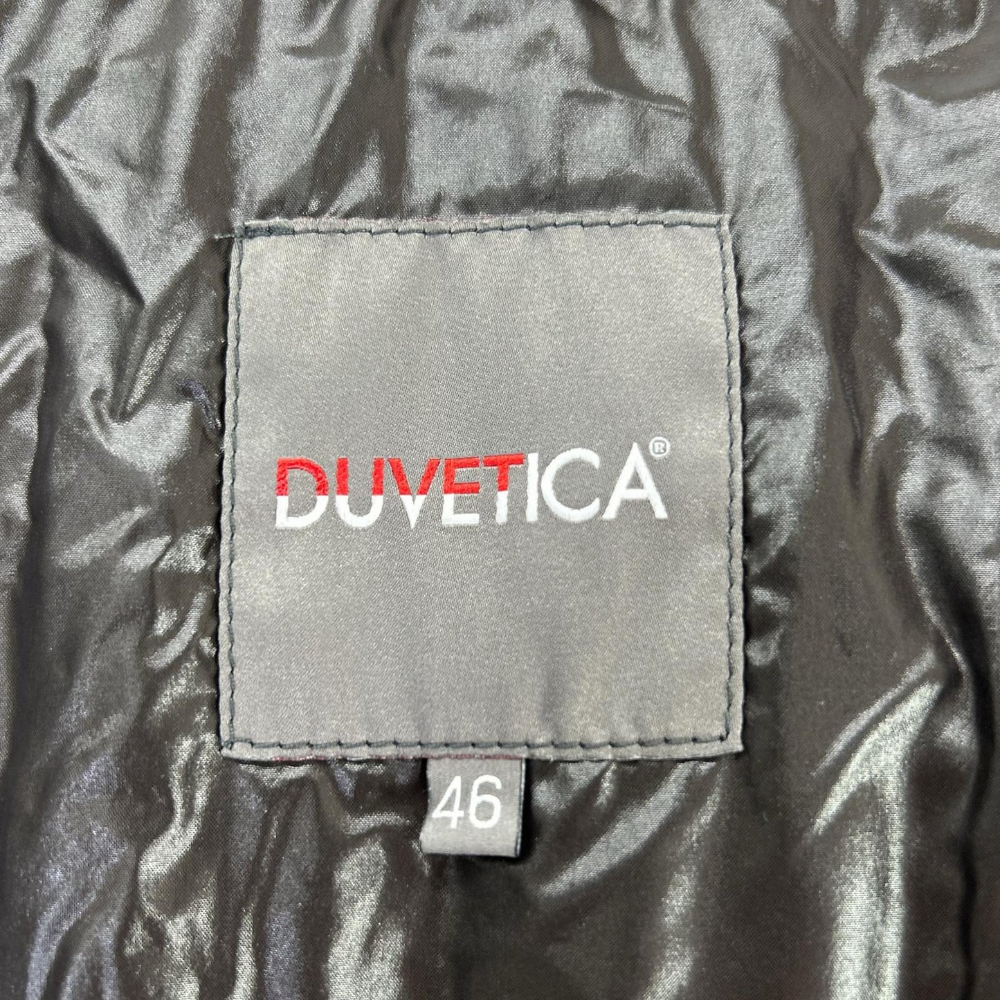 DUVETICA Navy Khaki Reversible Down Jacket