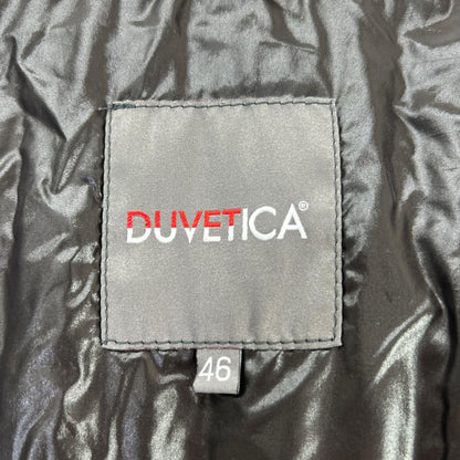 DUVETICA Navy Khaki Reversible Down Jacket