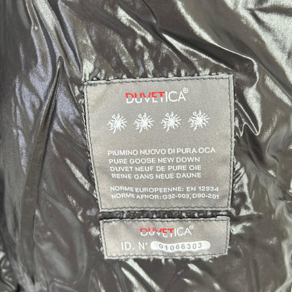 DUVETICA Navy Khaki Reversible Down Jacket