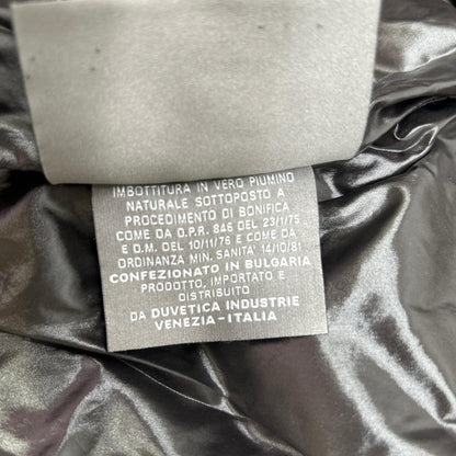 DUVETICA Navy Khaki Reversible Down Jacket