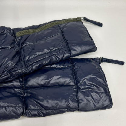 DUVETICA Navy Khaki Reversible Down Jacket