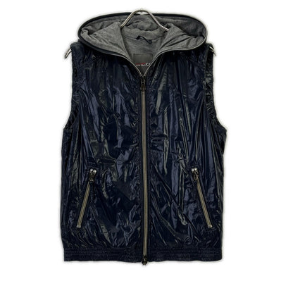 DUVETICA Navy Khaki Down Jacket Vest