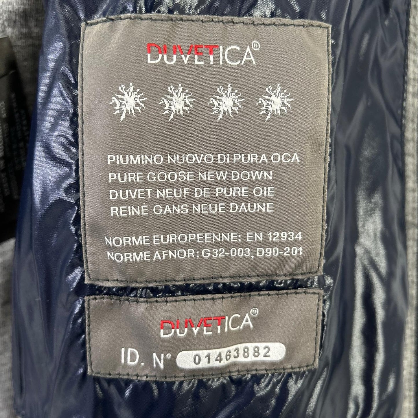 DUVETICA Navy Khaki Down Jacket Vest