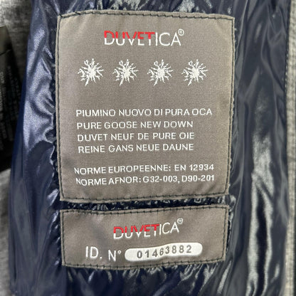 DUVETICA Navy Khaki Down Jacket Vest