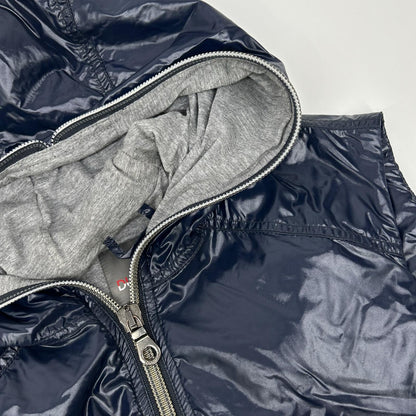 DUVETICA Navy Khaki Down Jacket Vest