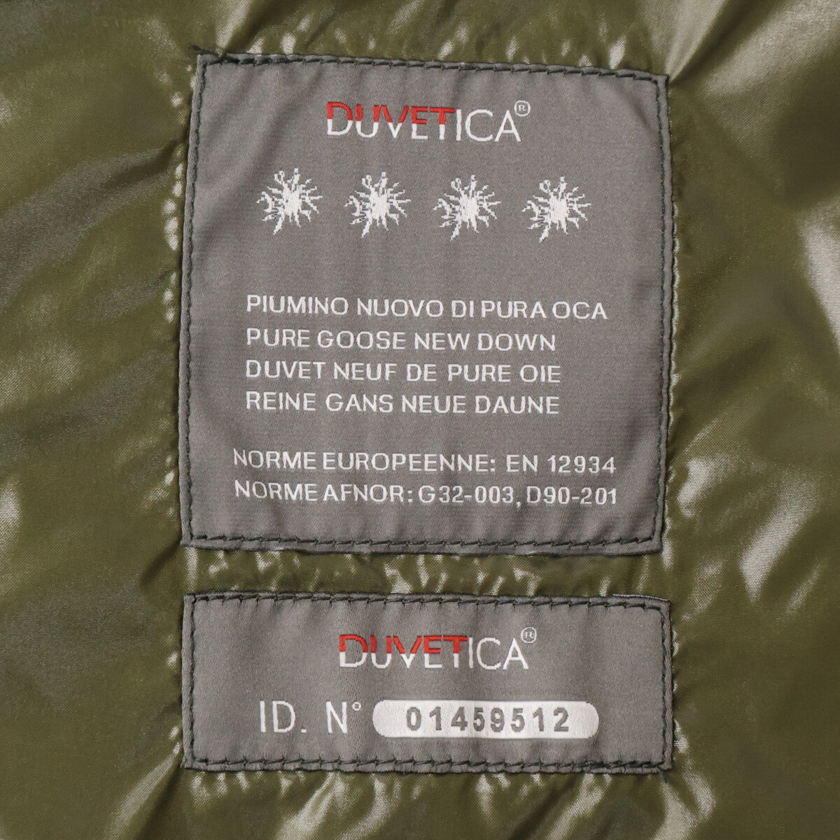 DUVETICA Full-Zip Hooded Down Jacket Navy Size 46