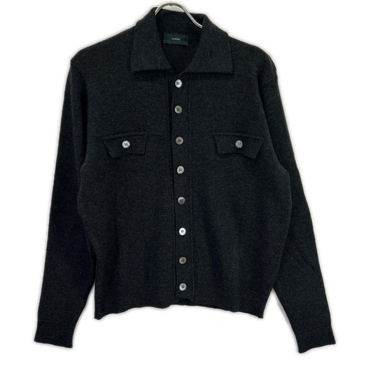 ZANONE Charcoal Wool Jacket