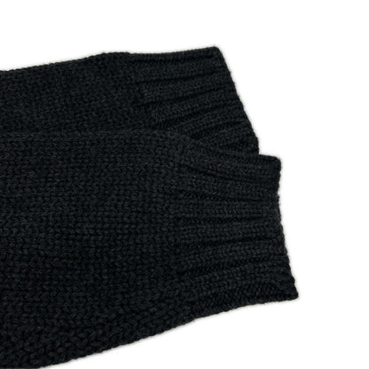ZANONE Charcoal Wool Zip Knit Jacket