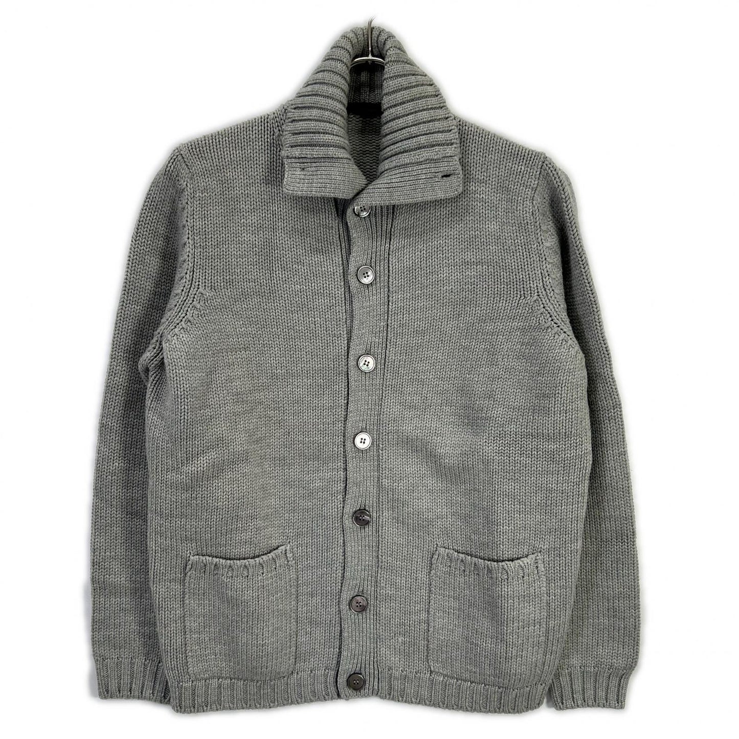 ZANONE Grey Wool Cardigan