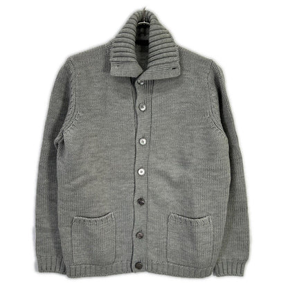 ZANONE Grey Wool Cardigan