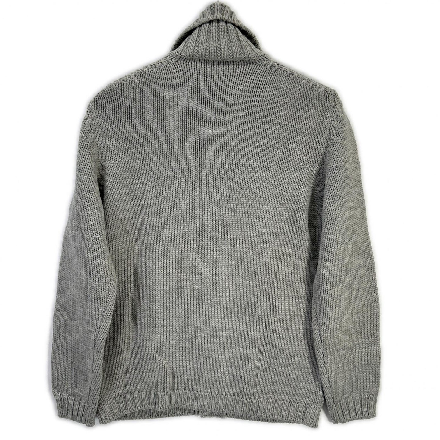 ZANONE Grey Wool Cardigan