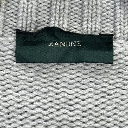 ZANONE Grey Wool Cardigan