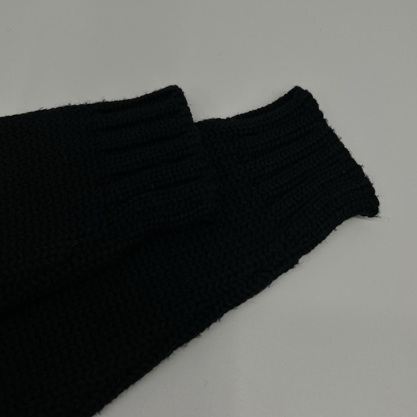ZANONE Black Wool Zip Knit Jacket