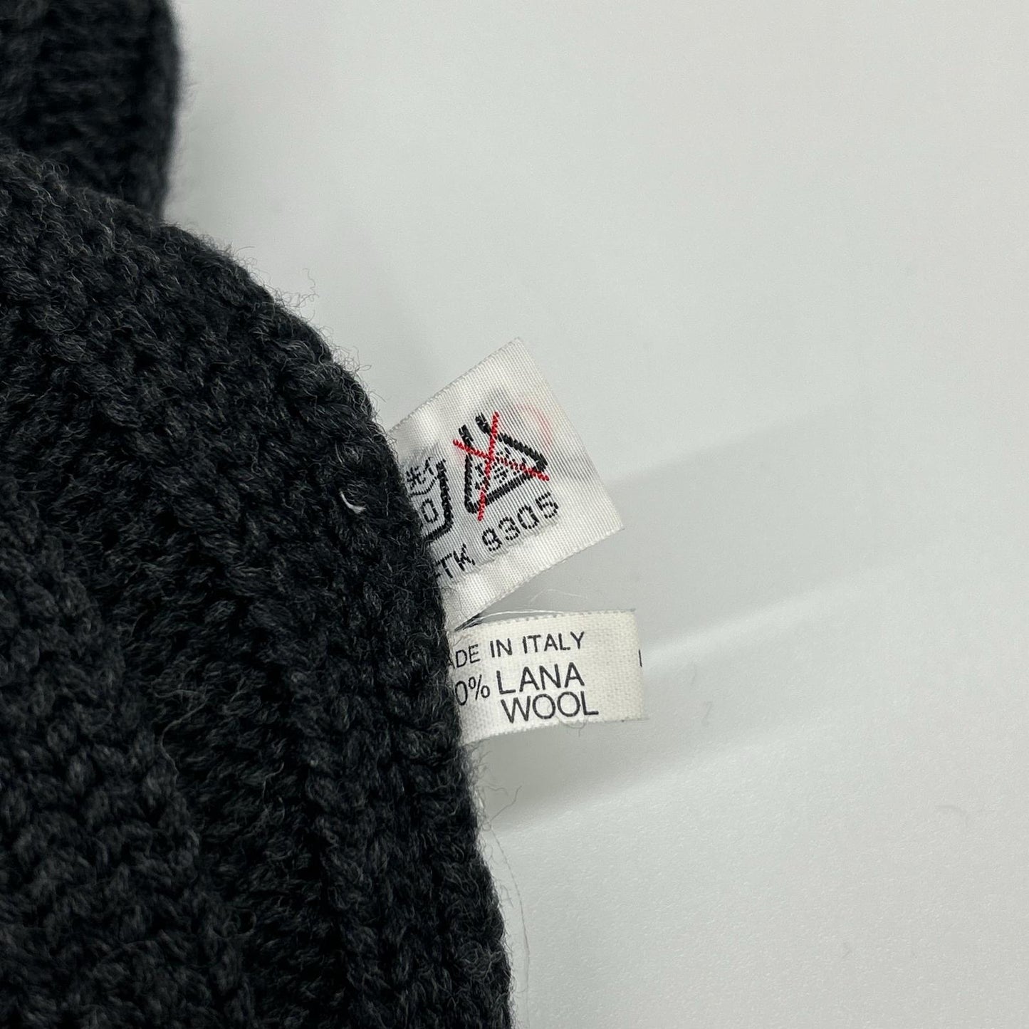 ZANONE Charcoal Wool Long-Sleeve Cardigan