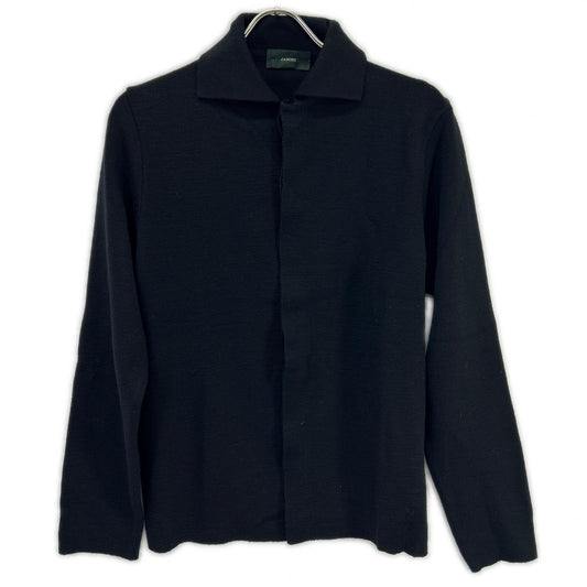 ZANONE Black Wool Cardigan