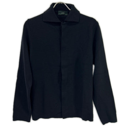 ZANONE Black Wool Cardigan