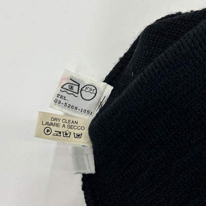 ZANONE Black Wool Cardigan