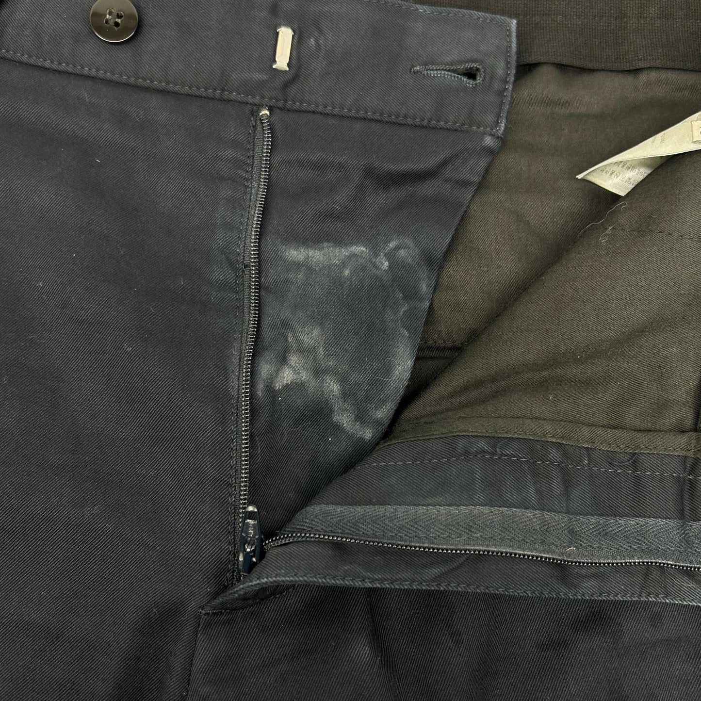 Dior HOMME Black Cropped Pants Size 48