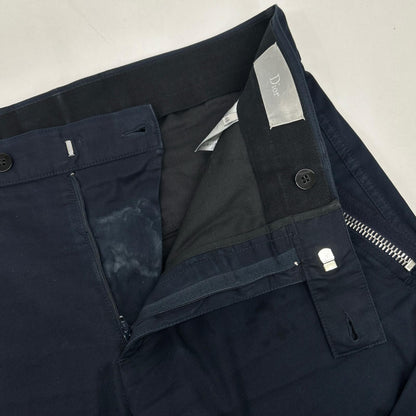 Dior HOMME Black Cropped Pants Size 48
