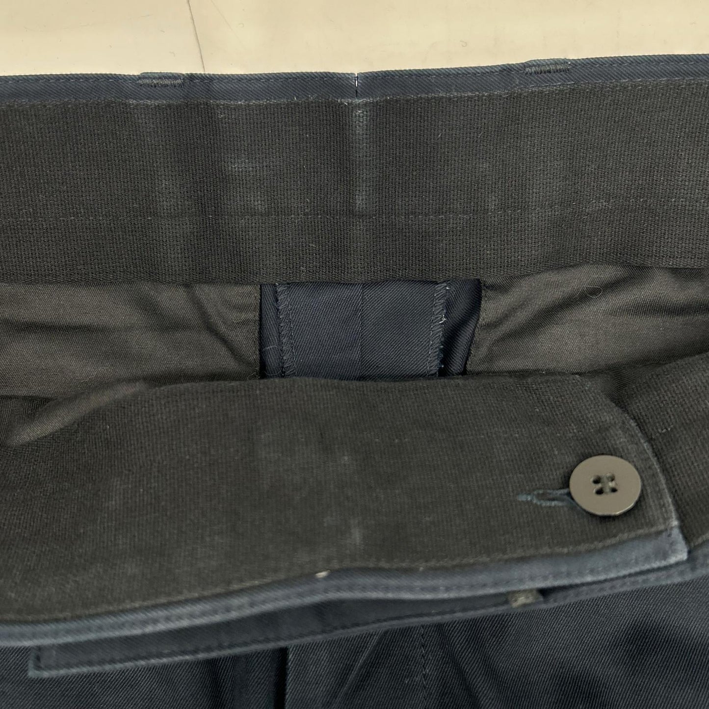 Dior HOMME Black Cropped Pants Size 48