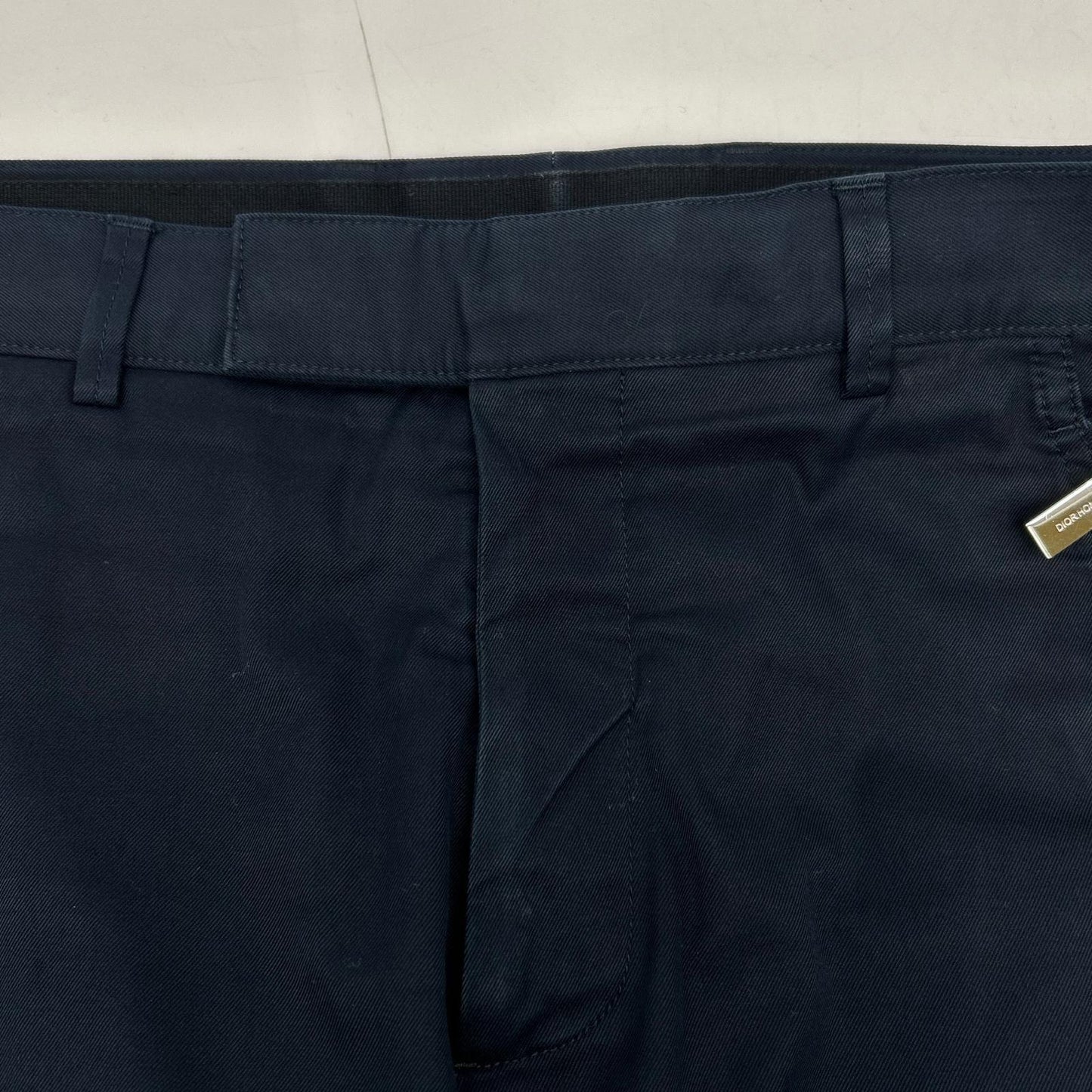 Dior HOMME Black Cropped Pants Size 48