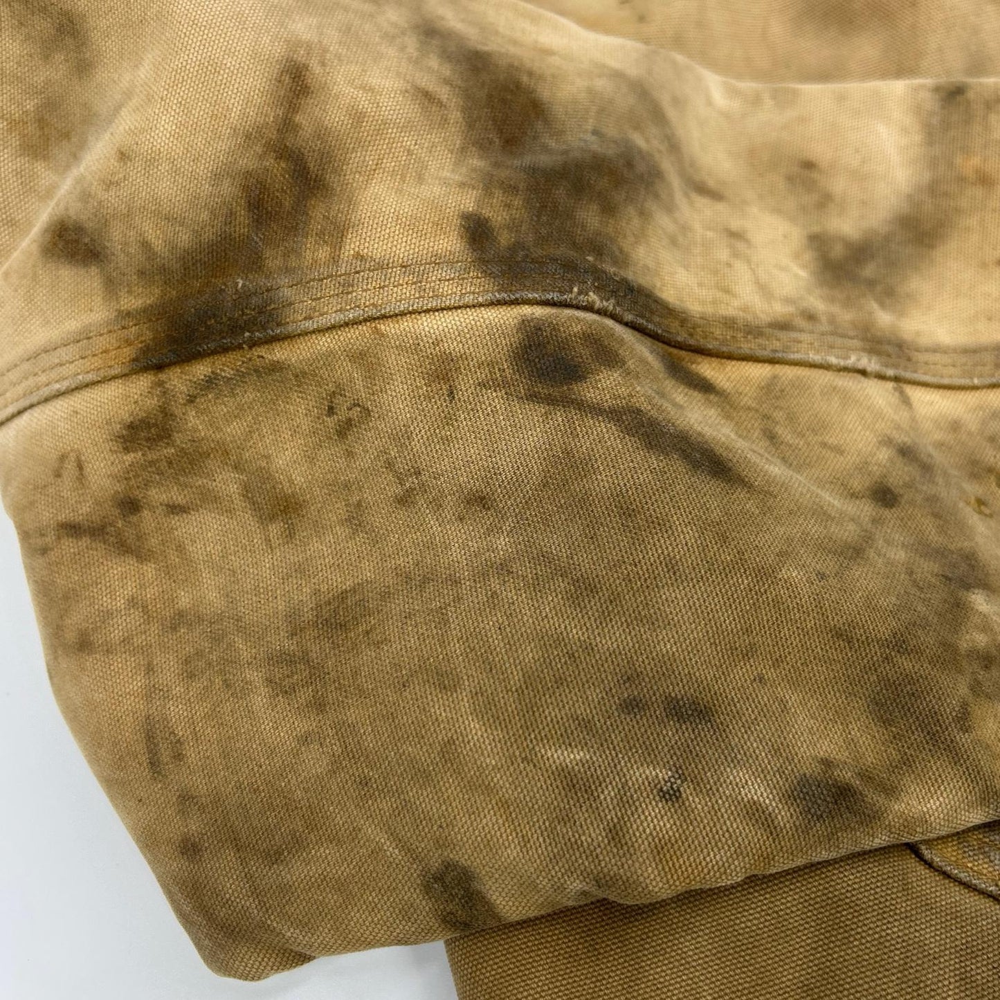 carhartt Brown Duck Canvas Chore Coat Jacket