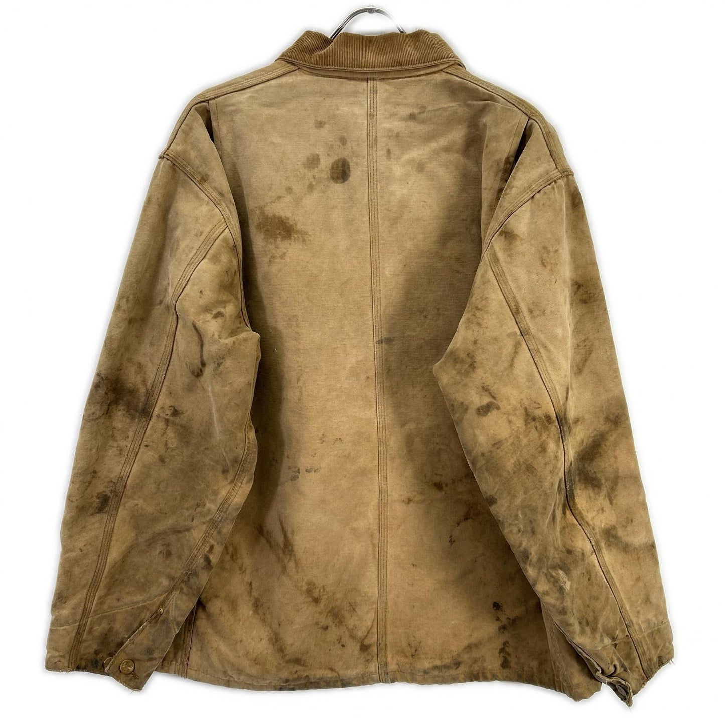 carhartt Brown Duck Canvas Chore Coat Jacket