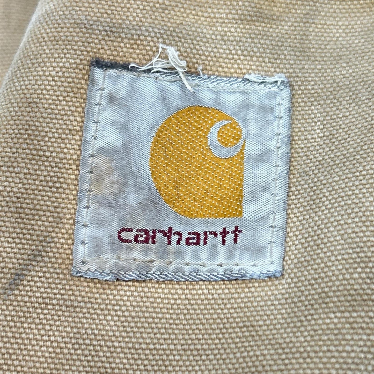 carhartt Brown Duck Canvas Chore Coat Jacket