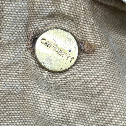 carhartt Brown Duck Canvas Chore Coat Jacket