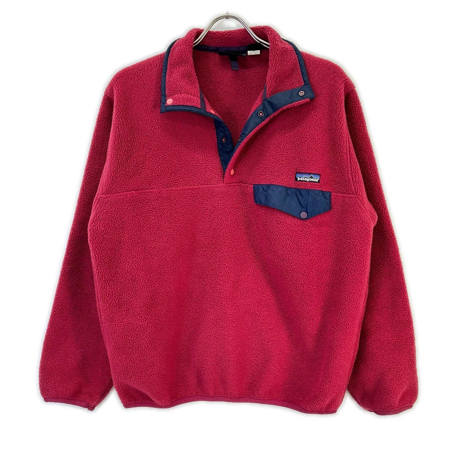 Patagonia 90s Red Synchilla Snap-T Size S