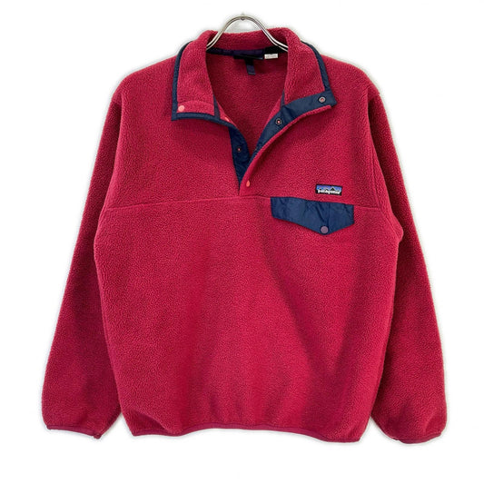 Patagonia 90s Red Synchilla Snap-T Size S