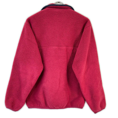 Patagonia 90s Red Synchilla Snap-T Size S