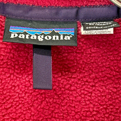 Patagonia 90s Red Synchilla Snap-T Size S