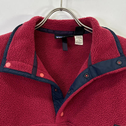 Patagonia 90s Red Synchilla Snap-T Size S