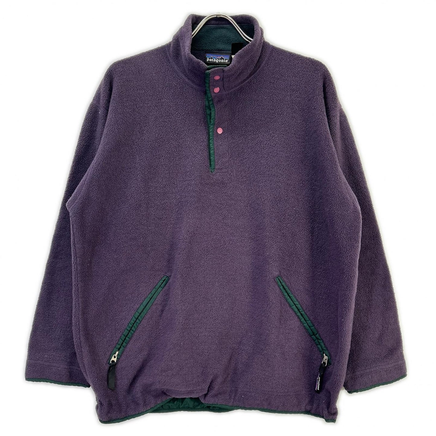 Patagonia 90s Purple USA Woolly T Size S