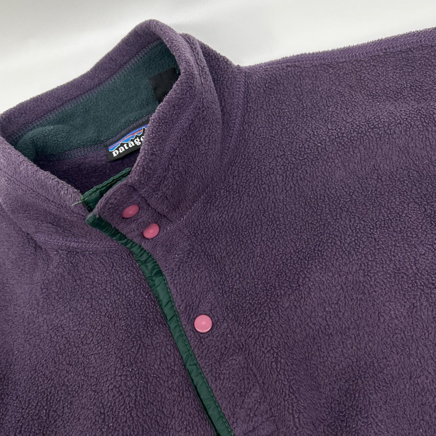 Patagonia 90s Purple USA Woolly T Size S