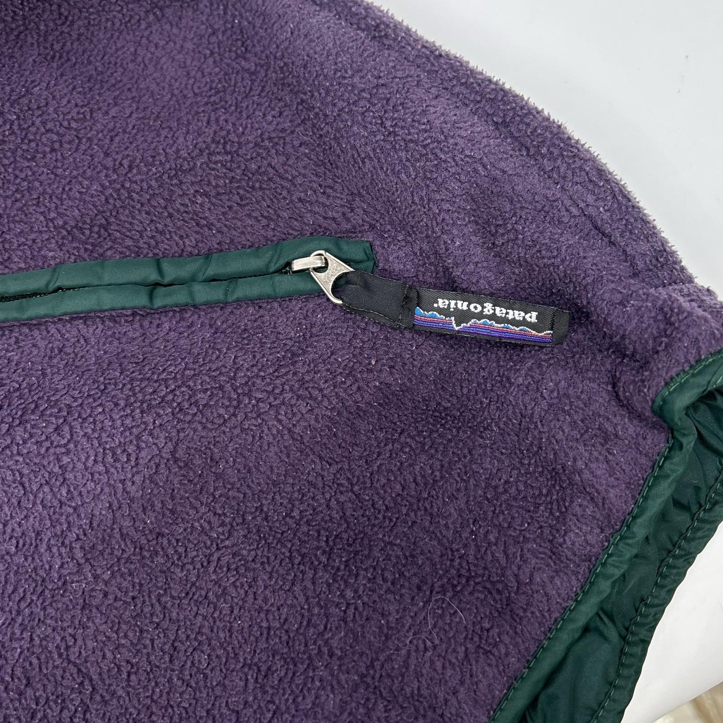 Patagonia 90s Purple USA Woolly T Size S